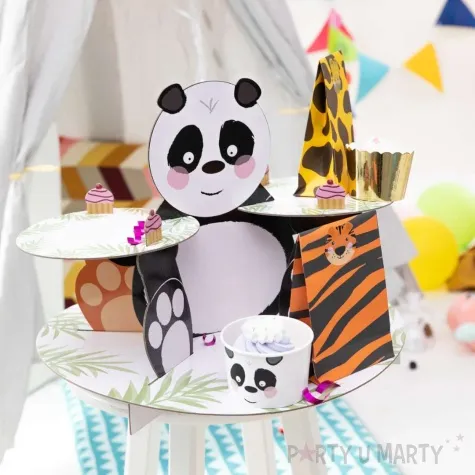 kubeczki do lodow zoo zwierzeta partypal 150 ml 4 szt