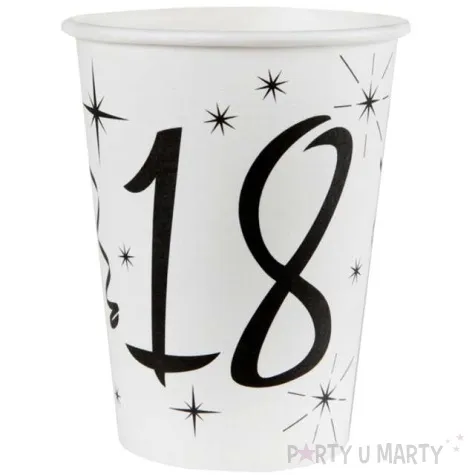 kubeczki papierowe 18 white santex 250 ml 10 szt