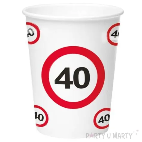kubeczki papierowe 40 traffic birthday folat 350 ml 8 szt