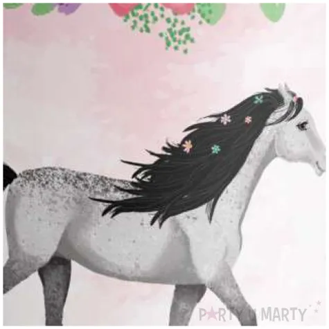 kubeczki papierowe bajkowy konik amscan 250 ml 8 szt