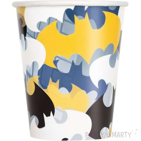 kubeczki papierowe batman unique 266 ml 8 szt