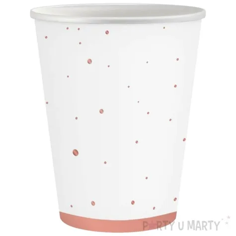 kubeczki papierowe celebrate bialy godan 250 ml 6 szt