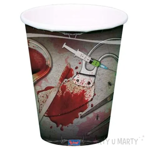 kubeczki papierowe chirurg sadysta folat 250 ml 8 szt