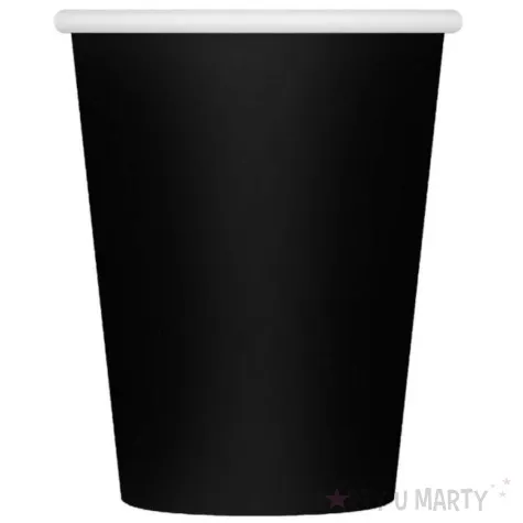 kubeczki papierowe classic czarny godan 250 ml 6 szt