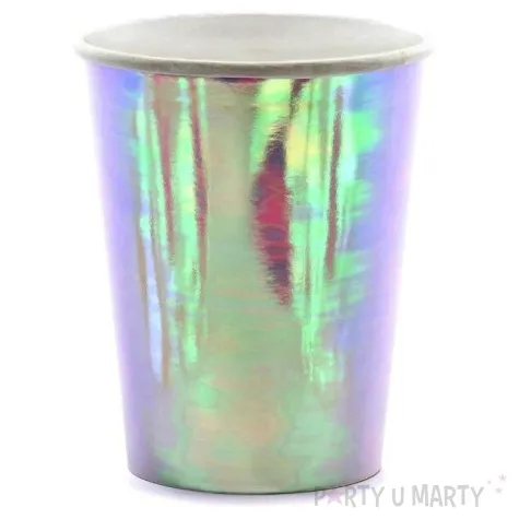 kubeczki papierowe classic opalizujacy jix 6 szt