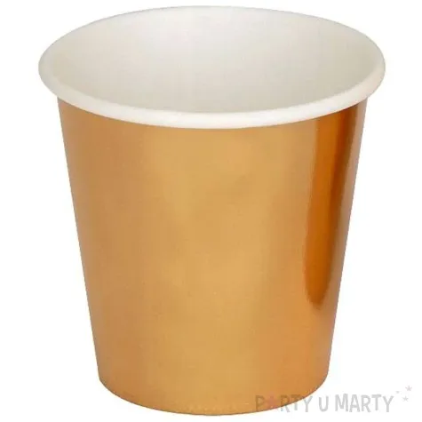 kubeczki papierowe do shotow metalik zlote godan 60 ml 8 szt