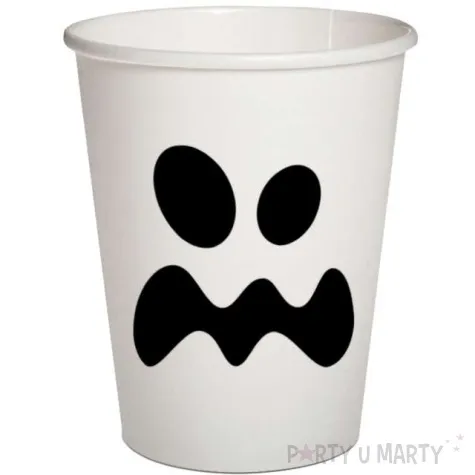 kubeczki papierowe duch biale paw 250 ml 10 szt