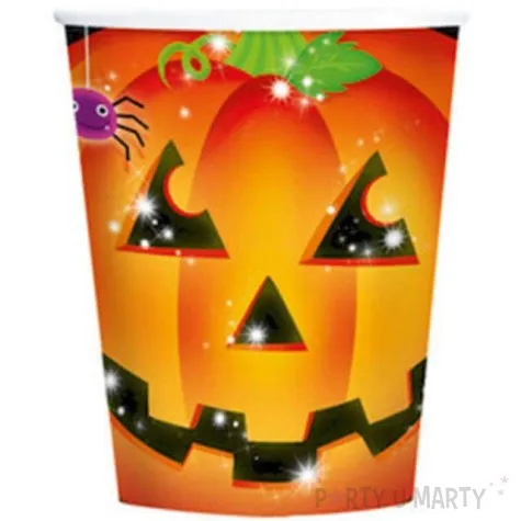 kubeczki papierowe dynia amscan 266 ml 8 szt