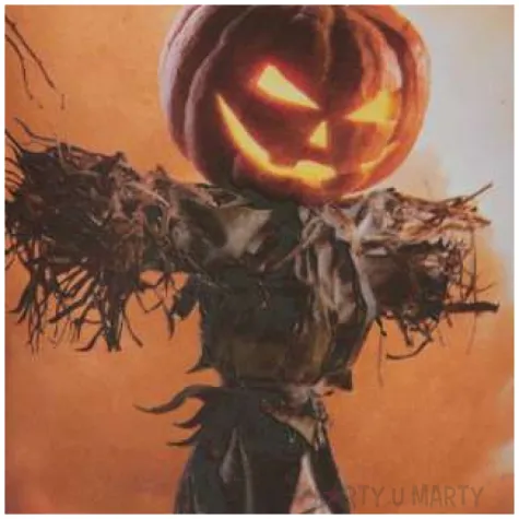 kubeczki papierowe dynia halloween santex 270 ml 10 szt