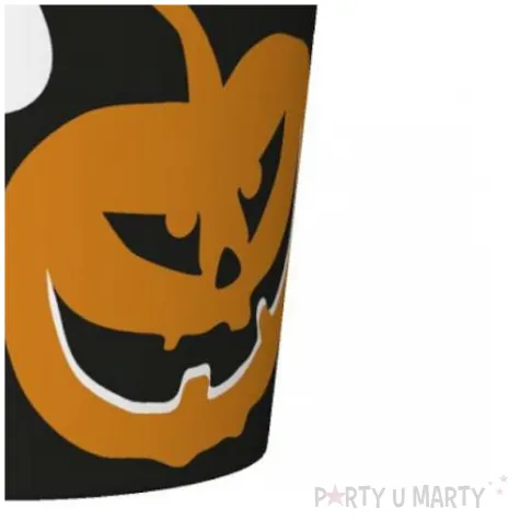 kubeczki papierowe dynie i duszki maki 250 ml 8 szt