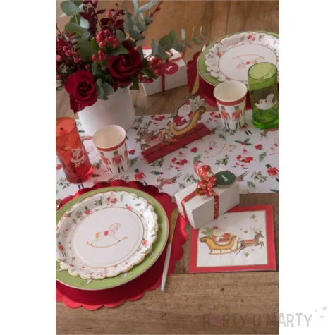 kubeczki papierowe dziadek do orzechow zolnierzyki santex 10 szt 270 ml