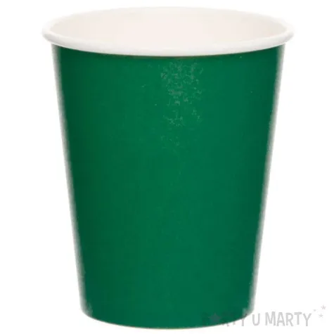 kubeczki papierowe evergreen zielony amscan 237 ml 8 szt