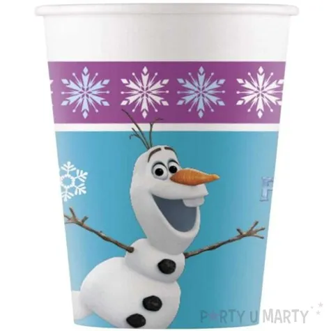 kubeczki papierowe frozen northern lights procos 200 ml 8 szt
