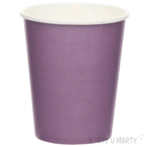kubeczki papierowe grape fioletowy amscan 237 ml 8 szt