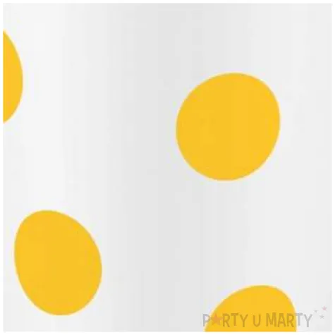 kubeczki papierowe groszki zolte godan 250 ml 6 szt