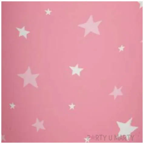 kubeczki papierowe gwiazdki rozowe paw 250 ml 10 szt