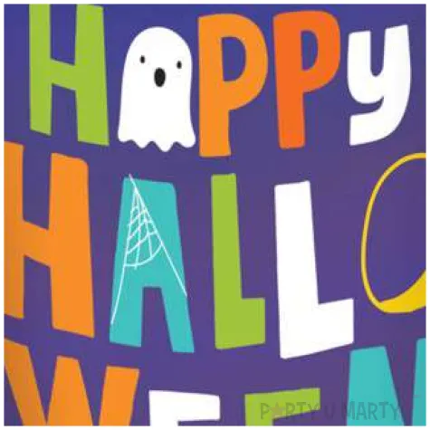 kubeczki papierowe halloween friends kolorowe amscan 266 ml 8 szt