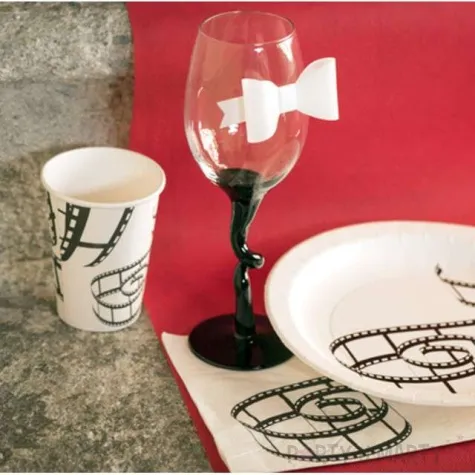 kubeczki papierowe hollywood biale santex 250 ml 10 szt