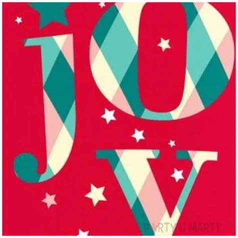 kubeczki papierowe joy swiateczne czerwony godan 250 ml 6 szt