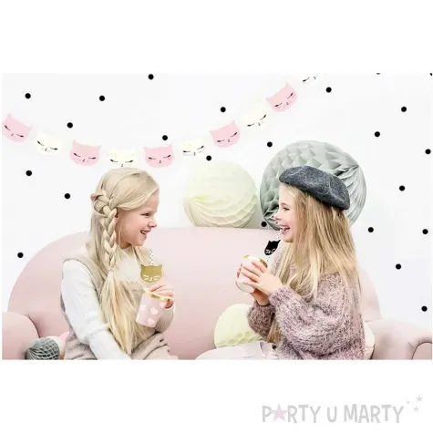 kubeczki papierowe kotek partydeco 200 ml 6 szt