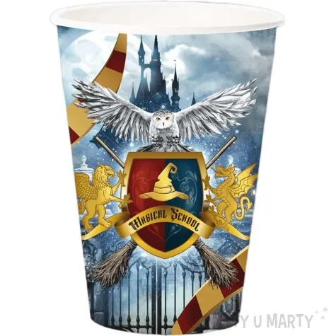 kubeczki papierowe magiczna szkola guirca 355ml 6 szt