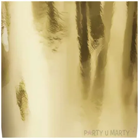 kubeczki papierowe metalic zloty partydeco 220 ml 6 szt