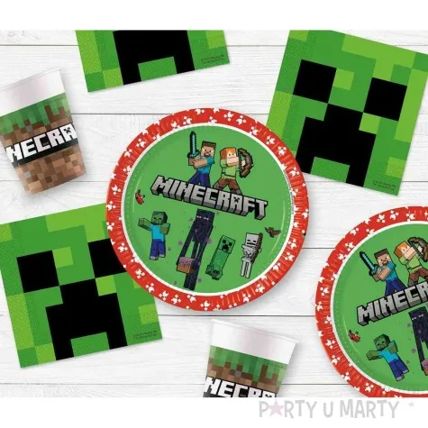 kubeczki papierowe minecraft procos 200 ml 8 szt