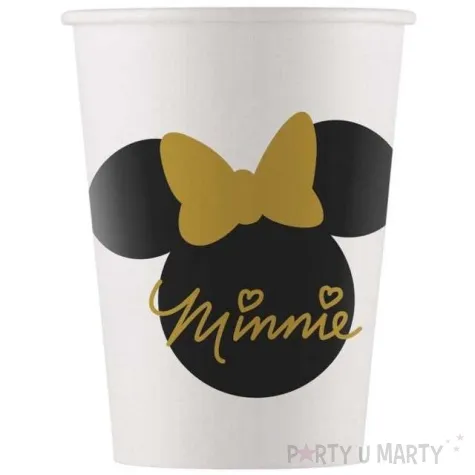 kubeczki papierowe minnie gold procos 200 ml 8 szt
