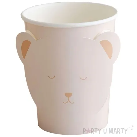 kubeczki papierowe mis kremowy ginger ray 266 ml 8 szt