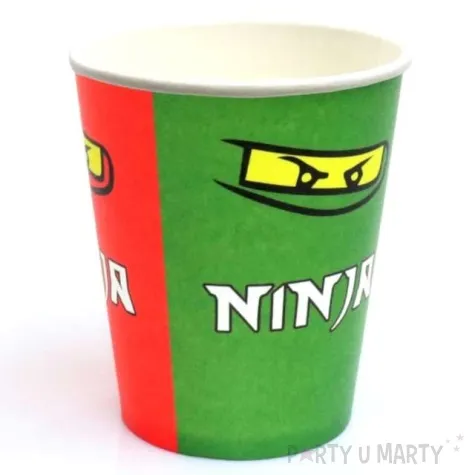 kubeczki papierowe ninja congee 250ml 6 szt