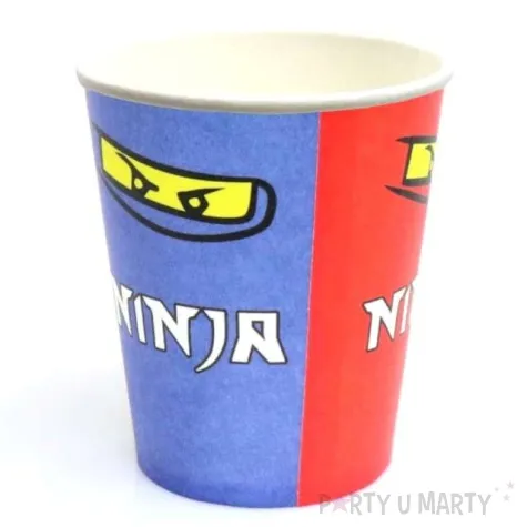 kubeczki papierowe ninja congee 250ml 6 szt