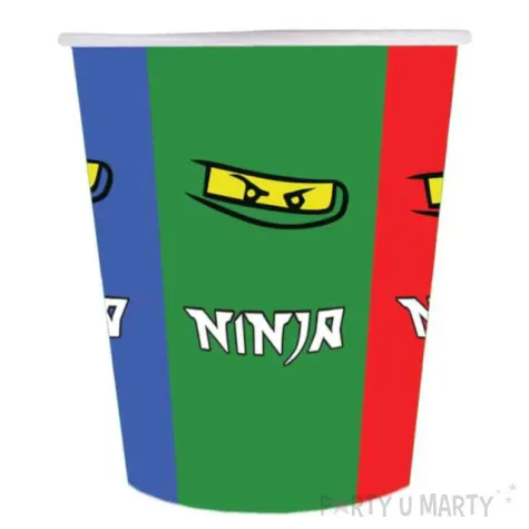 kubeczki papierowe ninja congee 250ml 6 szt