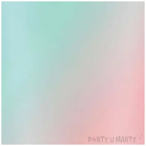 kubeczki papierowe ombre turkusowy rozowy godan 266 ml 6 szt