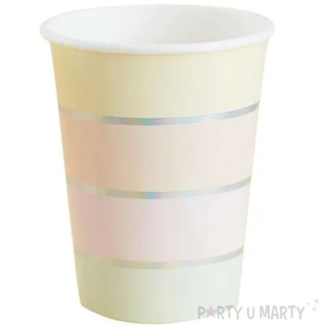 kubeczki papierowe pastel party godan 266 ml 8 szt
