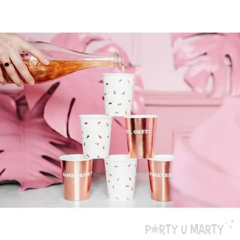 kubeczki papierowe peniski willy partydeco 220ml 6szt