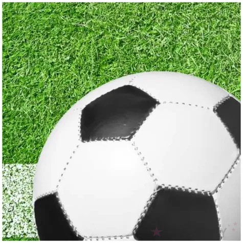 kubeczki papierowe pilka nozna football party godan 200 ml 6 szt