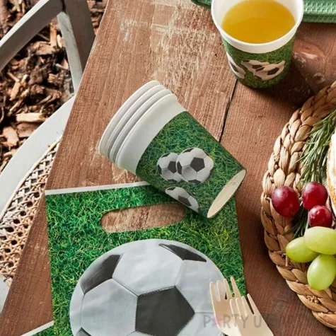 kubeczki papierowe pilka nozna procos 200 ml 8 szt