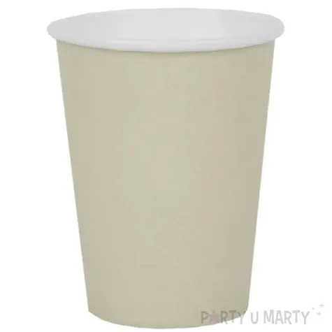 kubeczki papierowe premium kremowy santex 250 ml 10 szt