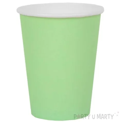 kubeczki papierowe premium mietowe santex 250 ml 10 szt