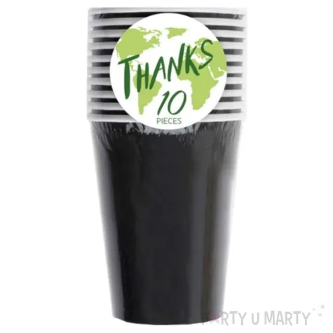 kubeczki papierowe premium rozowe zloto santex 250 ml 10 szt