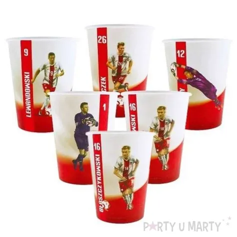 kubeczki papierowe pzpn reprezentacja godan 270ml 6 szt