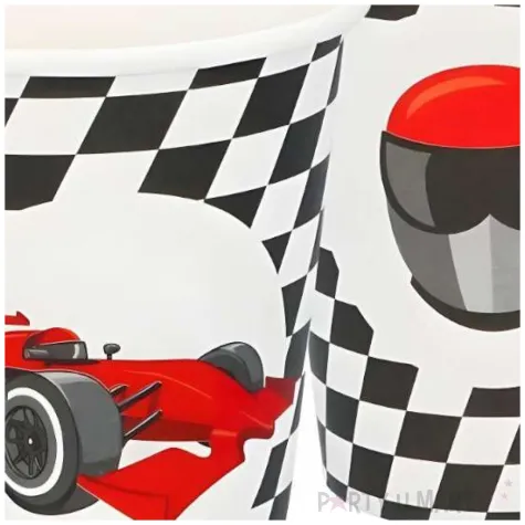 kubeczki papierowe racing boland 250 ml 8 szt