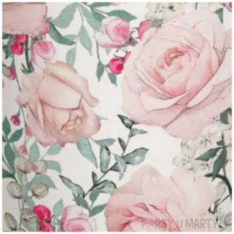 kubeczki papierowe roze paw 250 ml 10 szt