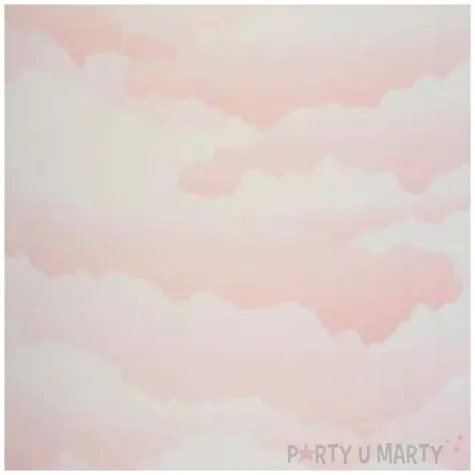 kubeczki papierowe rozowe chmurki santex 250 ml 10 szt