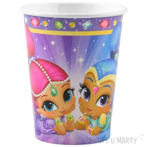 kubeczki papierowe shimmer and shine 250 ml 8 szt