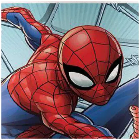 kubeczki papierowe spiderman procos 200 ml 8 szt