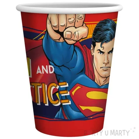 kubeczki papierowe superman party factory 250 ml 10 szt