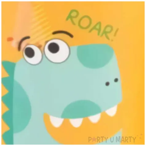 kubeczki papierowe wesole dinozaury jix 230 ml 6 szt