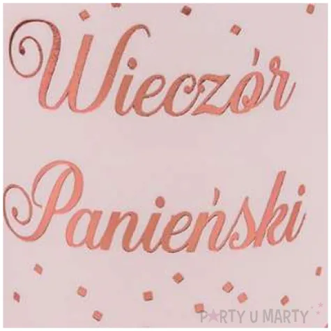 kubeczki papierowe wieczor panienski rozowe partypal 200 ml 6 szt