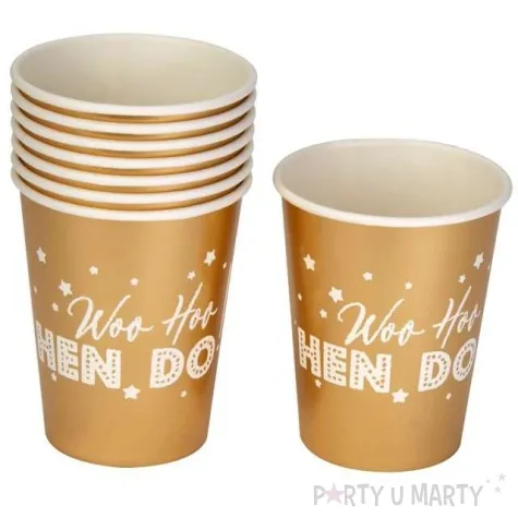 kubeczki papierowe woo hoo hen do panienski neviti 200 ml 8 szt
